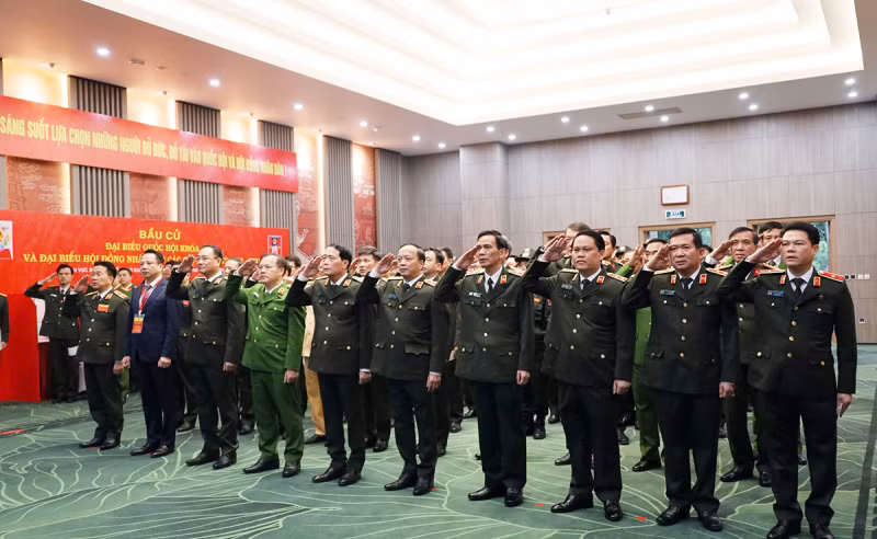 MPS leaders cast votes for deputies to the 16th National Assembly and People’s Councils -0