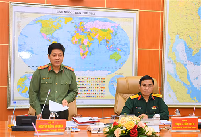 Ministry of National Defense and Ministry of Public Security review results of implementation of Decree No. 03 -0