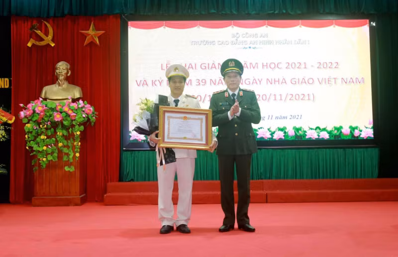 People’s Security College 1 opens 2021-2022 school year -1