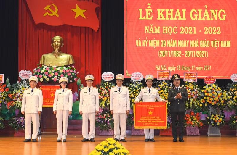 People's Police College 1 opens new school year 2021 – 2022 -0
