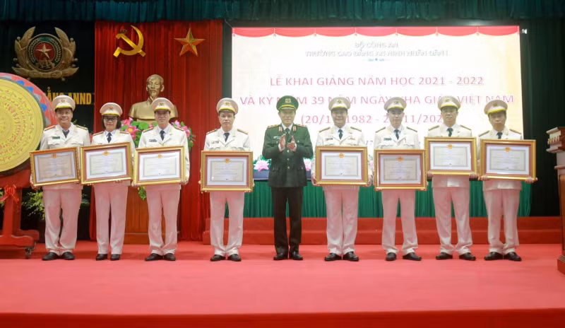 People’s Security College 1 opens 2021-2022 school year -2
