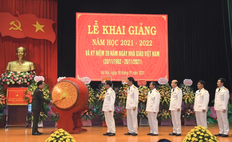 People's Police College 1 opens new school year 2021 – 2022 -0