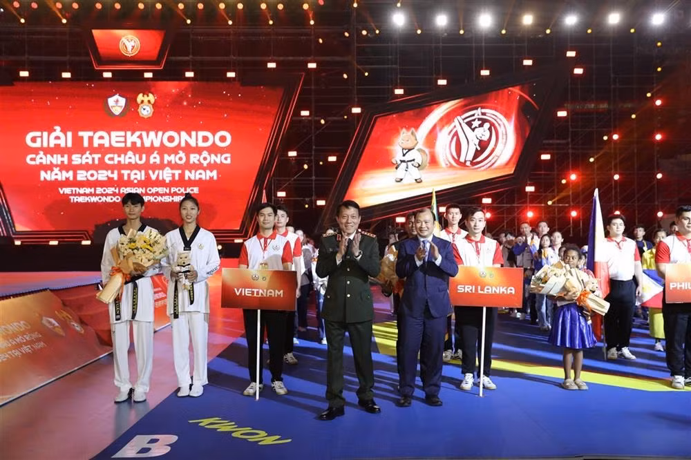 2024 Asian Open Police Taekwondo Championships kicks off -0