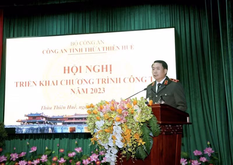Thua Thien-Hue Provincial Police Department rolls out 2023 work program -0