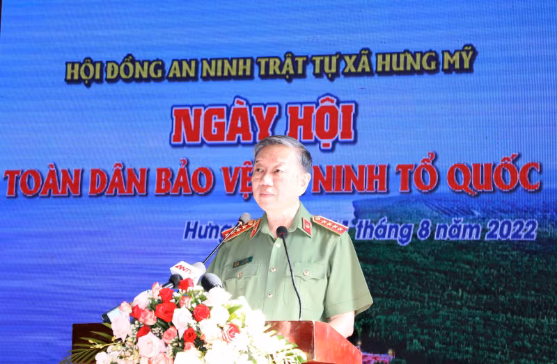 Good models from the movement “All people protect national security” be replicated, Minister To Lam -0