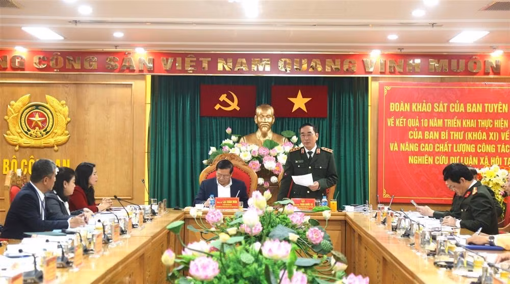 MPS effectively implements Conclusion No.100-KL/TW of the 11th Secretariat -0