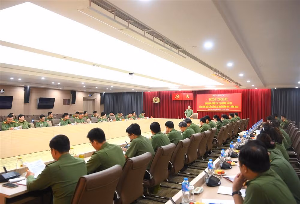 Ministry of Public Security reviews finance, investment and logistics work in Q1 -0