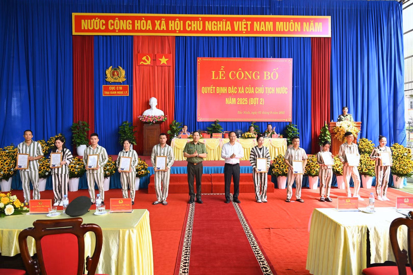 Ngoc Ly Prison announces presidential decision on amnesty -0