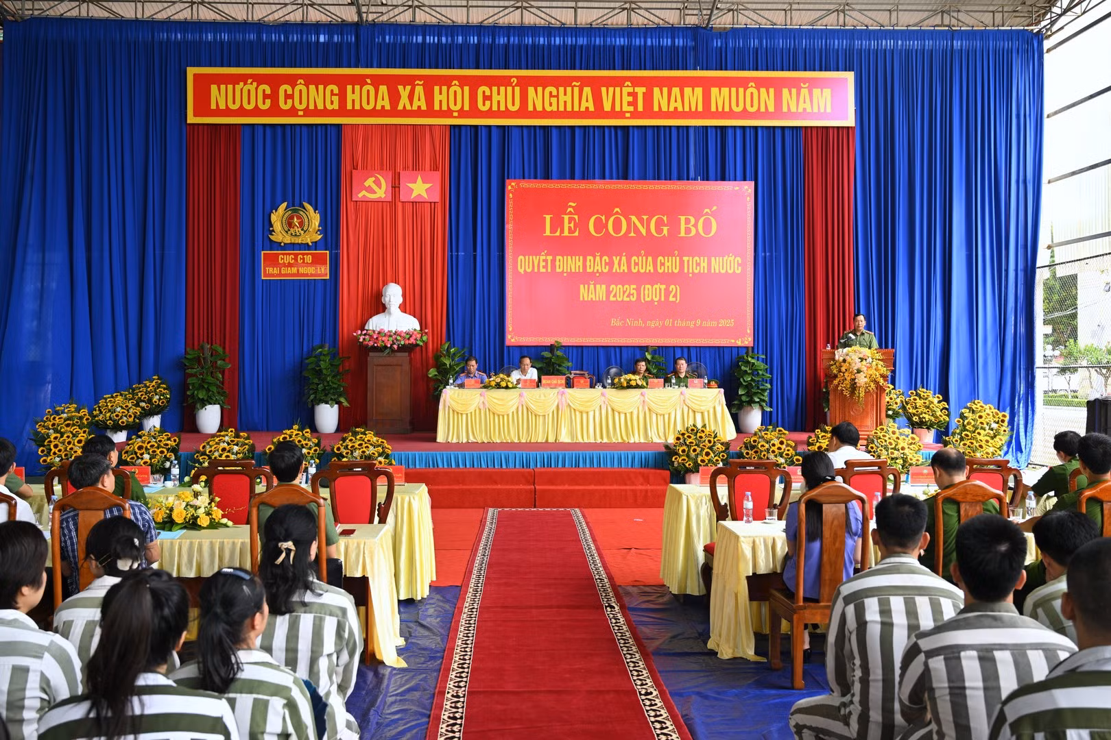 Ngoc Ly Prison announces presidential decision on amnesty -2