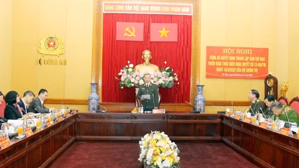 Ministry of Public Security determined to realize Resolution No. 12-NQ/TW ảnh 3