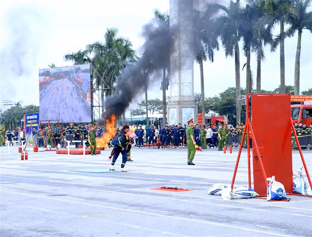 2025 Firefighting and Rescue Skills Competition Final takes place in Hanoi -3