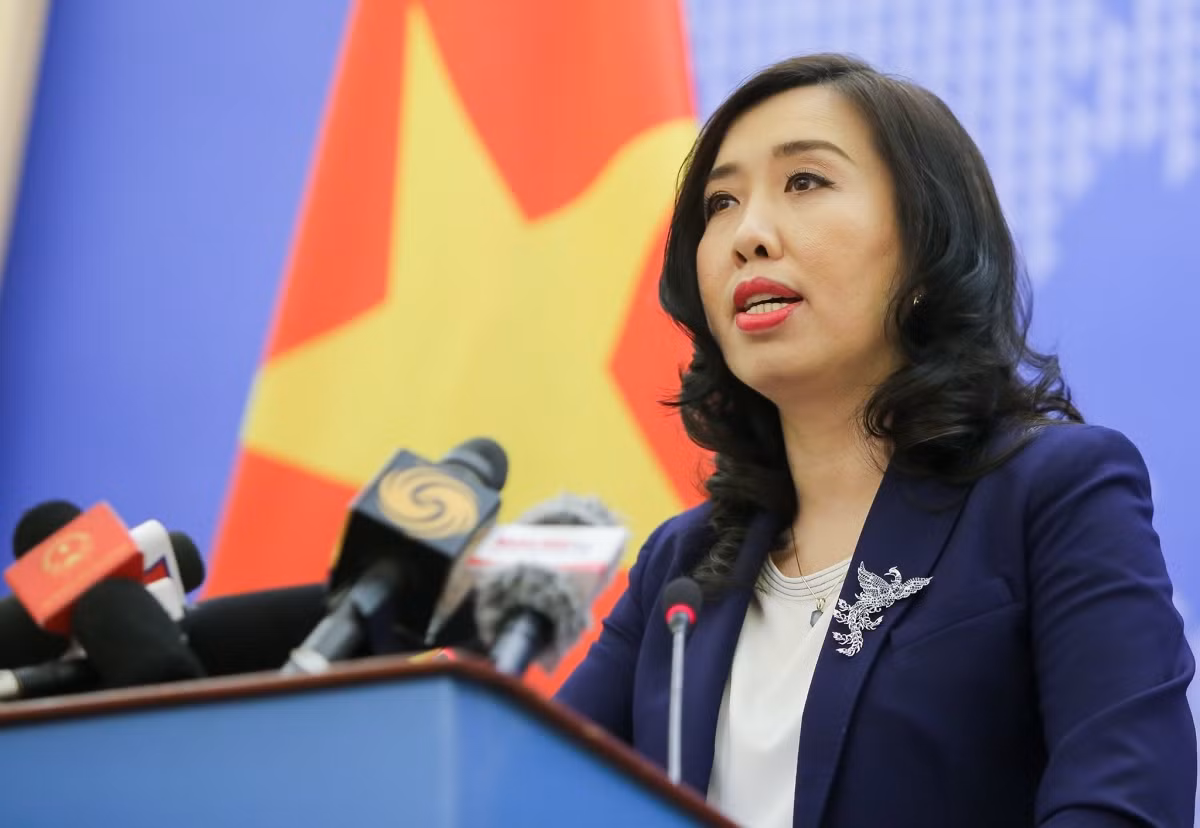 Spokesperson of the Vietnamese Ministry of Foreign Affairs&nbsp;Le Thi Thu Hang