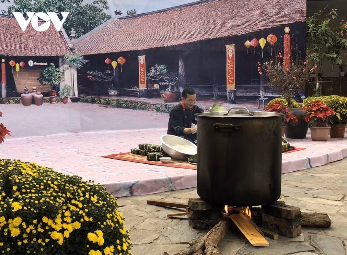 Tet space from bygone era recreated in Hanoi capital ảnh 11 The space is open to all and free until the end of January.
