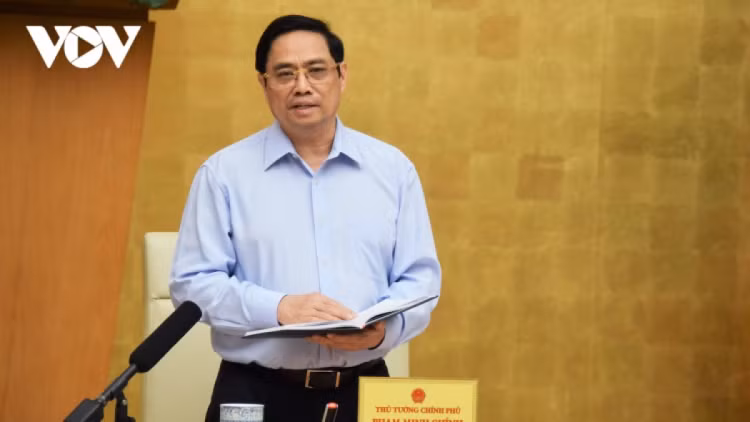 Healthcare sector asked to be well prepared for Omicron infections ảnh 1 PM Pham Minh Chinh has asked the healthcare sector to be highly vigilant against the emergence of the new variant Omicron in Vietnam.