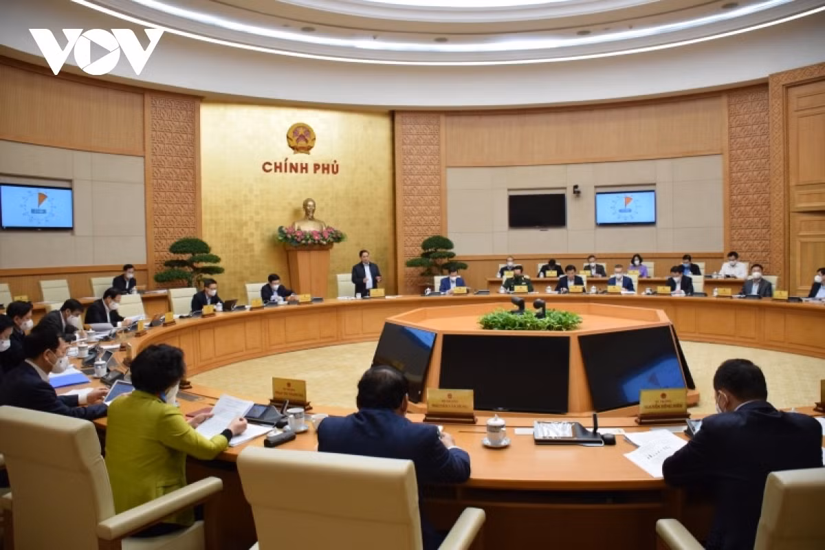 At the cabinet meeting