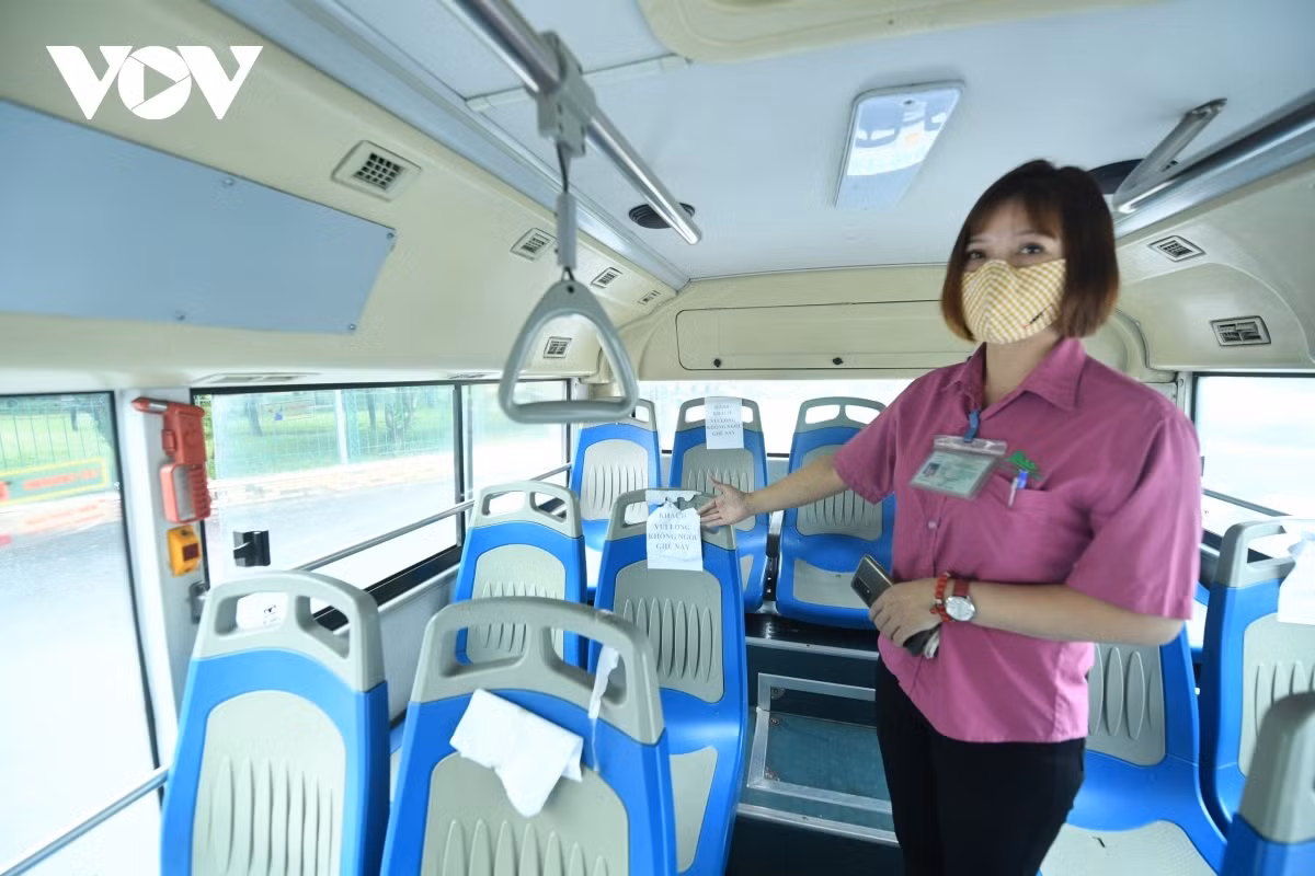 Passengers will maintain a safe distance from each other to fight the pandemic.
