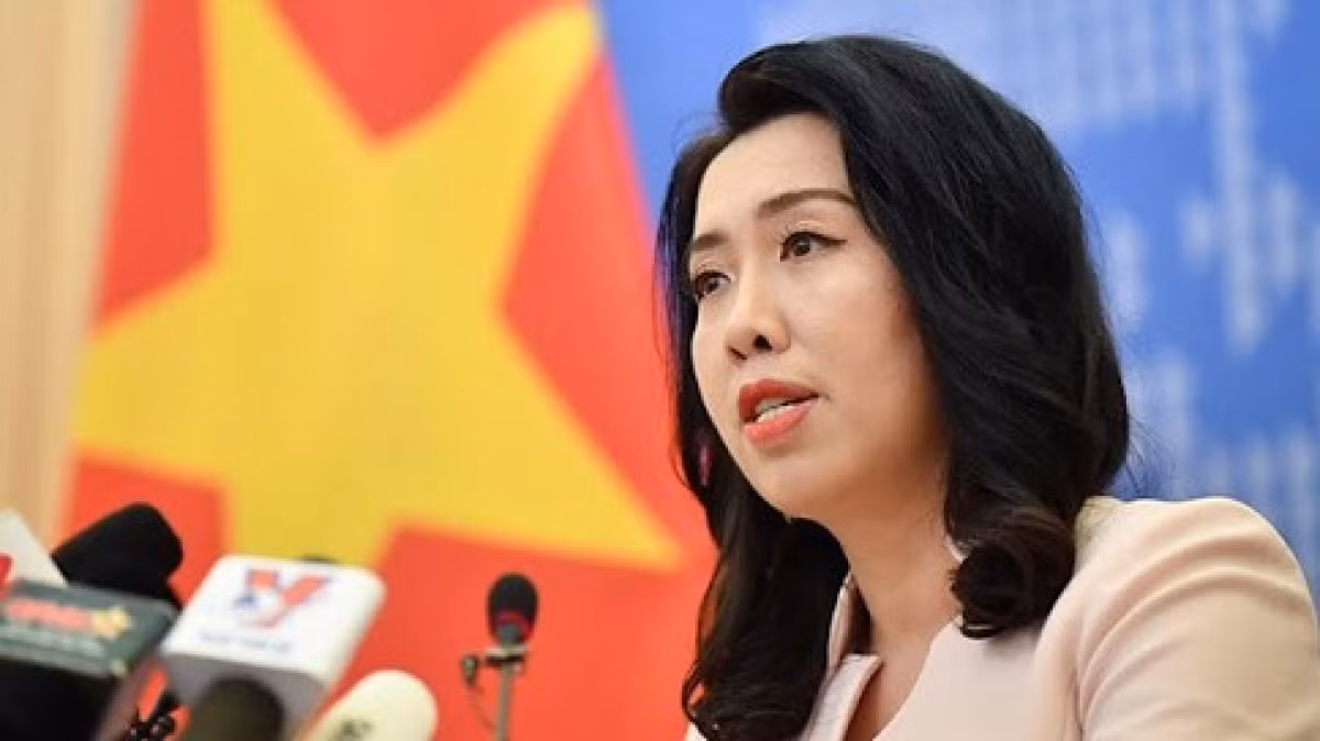Vietnamese Foreign Ministry spokesperson Le Thi Thu Hang