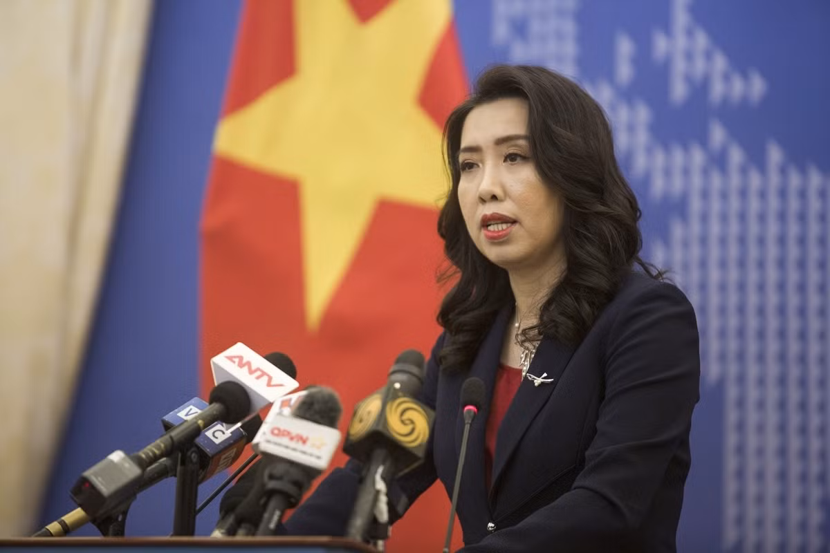 Foreign Ministry spokesperson Le Thi Thu Hang