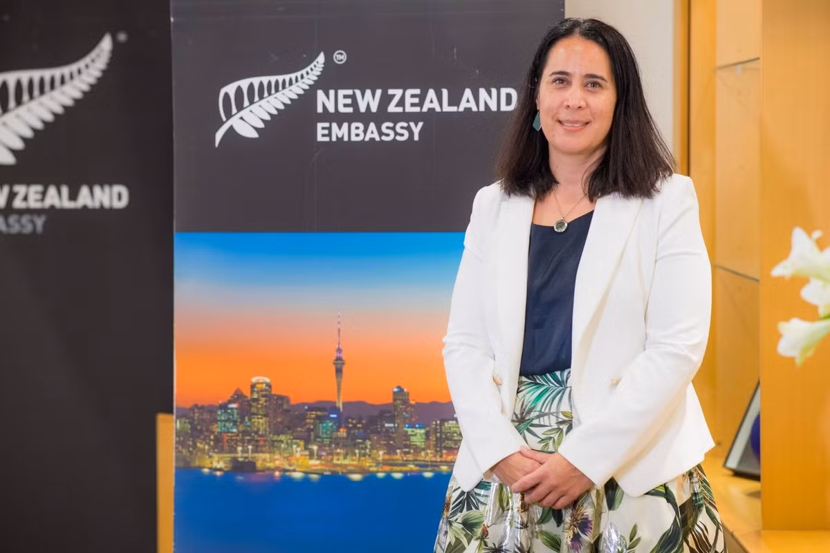 New Zealand Ambassador highlights relationship with Vietnam ảnh 1 New Zealand Ambassador to Vietnam Tredene Cherie Dobson (Photo: New Zealand Embassy )