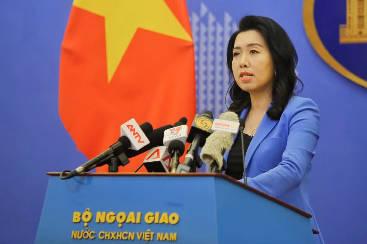 Building a Vietnam-Cambodia border of peace, friendship, and sustainable development ảnh 1 Spokesperson of the Ministry of Foreign Affairs Le Thi Thu Hang