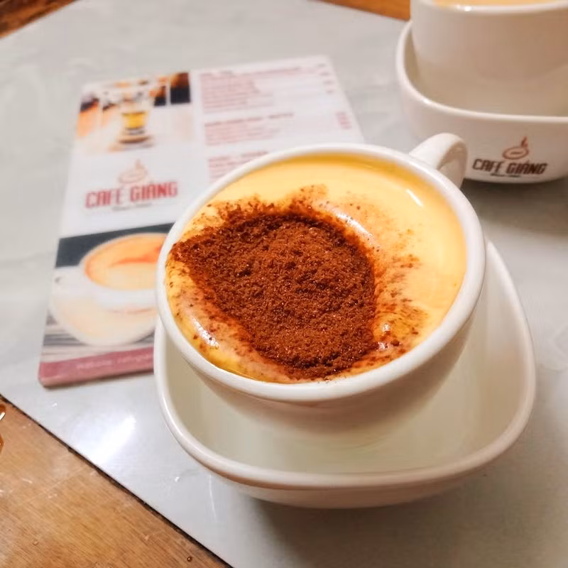 Six cafes offering best egg coffee in Hanoi ảnh 1 Café Giang. Photo: Elly Duong