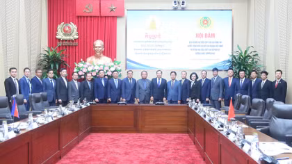Strengthening cooperation between the Ministry of Public Security of Viet Nam and the Cambodian Ministry of Interior