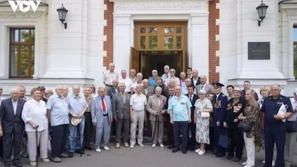 Vietnam, Russian veterans reaffirm enduring bonds of wartime solidarity