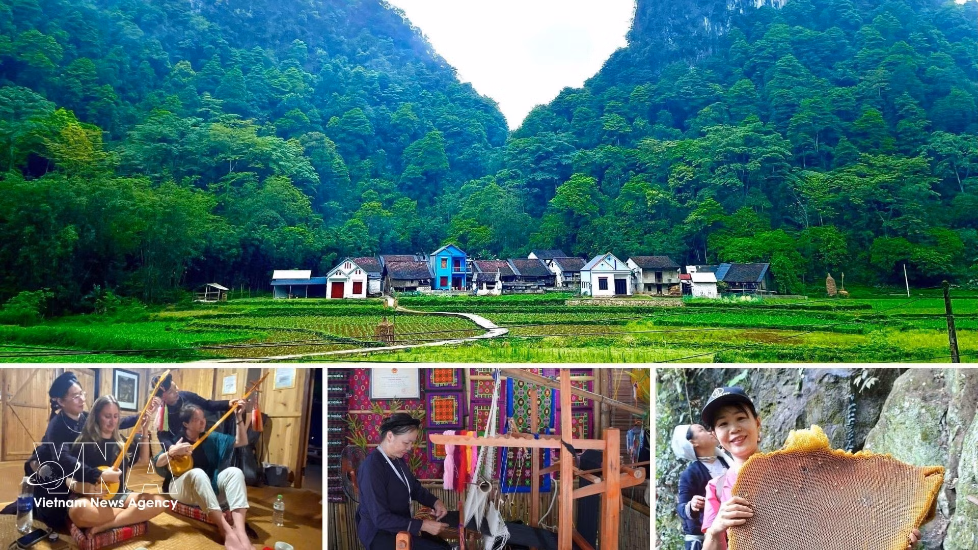 The Non Nuoc Cao Bang UNESCO Global Geopark is often described as a “treasure trove” of heritage and has become an attractive destination for both domestic and international visitors. Photo: VNA