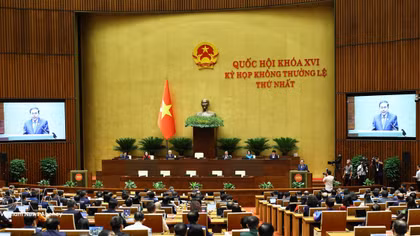 First extraordinary session of 16th National Assembly opens