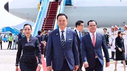 Thai Prime Minister arrives in Hanoi for official visit, attendance at ASEAN Future Forum