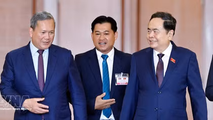 Vietnamese NA Chairman lauds legislative ties with Cambodia