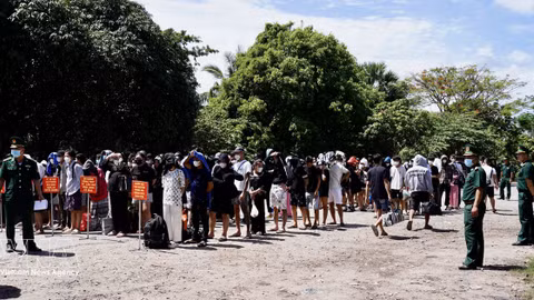 An Giang receives 137 Vietnamese citizens handed over by Cambodia