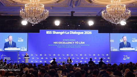 Top Vietnamese leader's keynote address at 23rd Shangri-La Dialogue