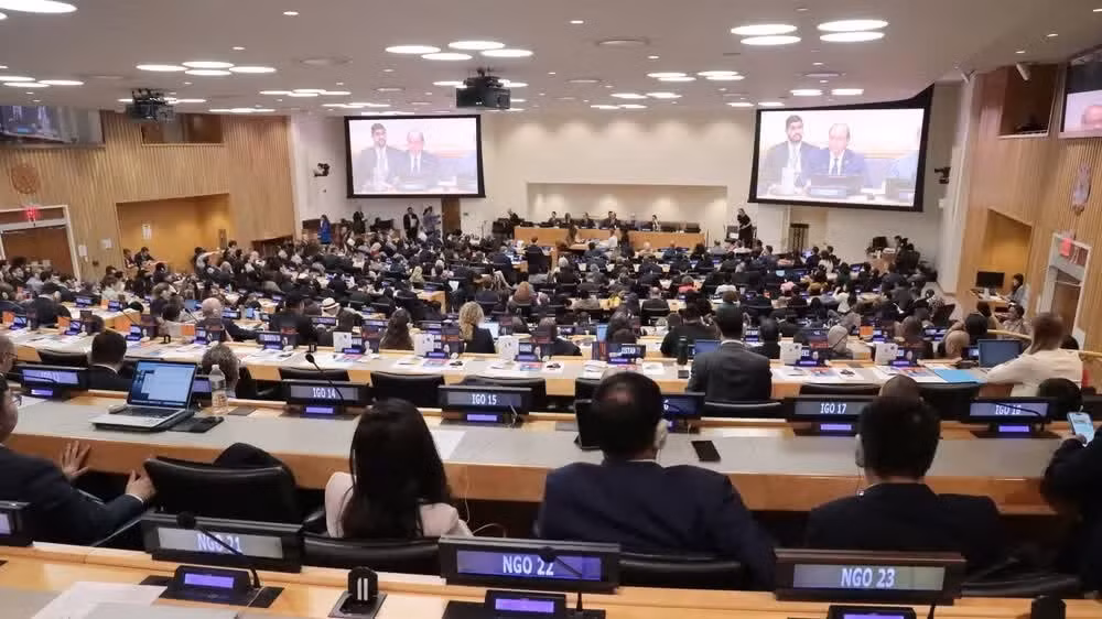 A view of the working session at the United Nations headquarters in New York (Photo: VNA)