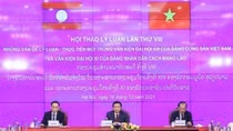 Vietnamese, Lao Parties hold eighth theoretical workshop via videoconference