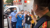 Public security health workers join southern provinces’ efforts to fight COVID-19