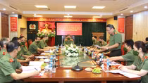 Minister To Lam works with PSCPC’s Inspection Commission Office