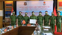 People's Police Academy signs new MoU with Royal Thai Police Academy