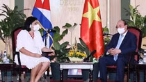 President receives leaders of Cuba – Vietnam friendship organisations