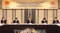 PM Chinh meets leaders of major Japanese digital transformation groups