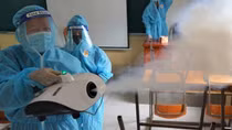 Schools in HCM City disinfected to welcome students from December 13