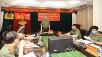 Minister To Lam inspects public security law-drafting agency