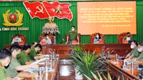 Soc Trang Provincial Police asked to enhance efforts to prevent and fight COVID-19