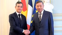 Minister To Lam has talks with French Interior Minister