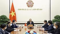 Vietnamese, Cuban Presidents discuss measures to further promote bilateral ties