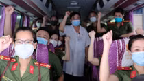100 public security medical workers sent to Ho Chi Minh City