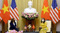 Vietnamese Vice President welcomes her US counterpart in Hanoi