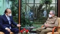 President reaffirms consistent Vietnamese solidarity and support for Cuba