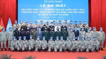 Vietnam’s first sapper unit joining UN peacekeeping operations makes debut
