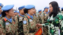Another female Vietnamese officer takes on UN peacekeeping missions